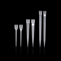 Embouts de pipette filtrants conducteurs stériles compatibles 50uL 300uL 1000uL, qualité médicale PP, certifiés CE, 96 embouts/boîte