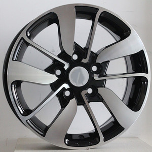 Face de machine noire <span class=keywords><strong>15</strong></span> 16 17 <span class=keywords><strong>pouces</strong></span> 4x100 5x114.3 jantes en alliage roues de voiture de tourisme pour <span class=keywords><strong>Renault</strong></span> - Product Image 1
