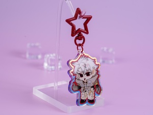 Breloques de sac en acrylique Chibi Anime OEM/ODM, ensemble de breloques en acrylique pour personnages <span class=keywords><strong>Manga</strong></span>, cadeau pour les fans de <span class=keywords><strong>Manga</strong></span> - Product Image 5