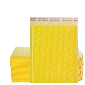 60x55 + 5cm công suất lớn cao cấp tùy chỉnh ánh sáng màu vàng Poly bong bóng bưu phẩm nhựa độn phong bì thư Túi - Product Image 6