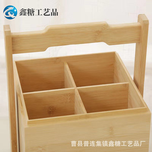 Wooden Mooncake <b>Box</b> Rectangle <b>Pine</b> Handmade Gift Storage For Mid Autumn Festival - Product Image 4
