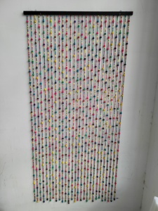 Tenda in Perle <span class=keywords><strong>di</strong></span> <span class=keywords><strong>Legno</strong></span> <span class=keywords><strong>di</strong></span> Alta Qualità a Prezzo Conveniente, Decorativa Fatta a Mano con Design Personalizzato - Product Image 1