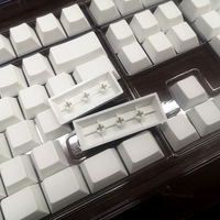 Capuchons de touches de clavier mécanique avec 104 touches, en PBT vierge, remplaçables, pour interrupteur Cherry MX