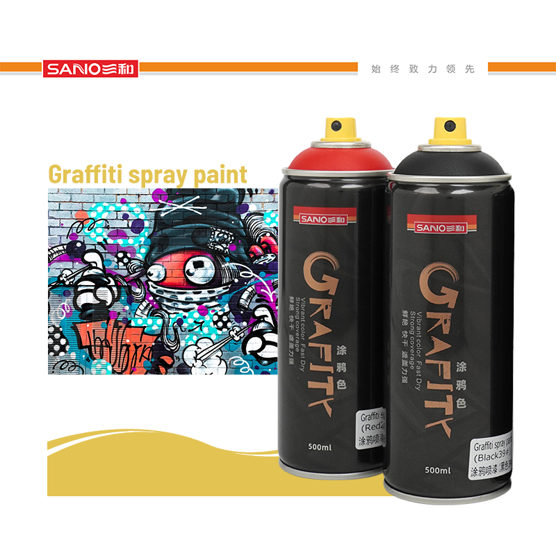 SANVO Graffiti Street Art Mural Spray