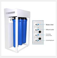 Système d'osmose inverse commercial 800GPD |   Éliminer l'arsenic, le fer et les bactéries |   pour Station d'eau, Magasin, Bureau