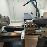 Tour à métaux horizontal de petite taille Ck6130, banc plat, outil de tournage de bureau, tour CNC professionnel