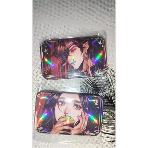 Lot de 2 broches et épingles de revers 2026 Hot Anime Heaven Official's Blessing Tian <span class=keywords><strong>Guan</strong></span> <span class=keywords><strong>Ci</strong></span> <span class=keywords><strong>Fu</strong></span>, badges rectangulaires de dessin animé Hua Cheng Xie Lian - Product Image 5