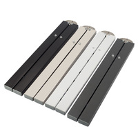 Accessoires de table pliante multifonctionnelle : support rétractable avec rangement dissimulé, quincaillerie de salle à manger robuste 35 mm