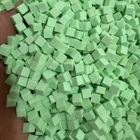 Duolang Kleurrijke Kokosmelk Blok Simulatie Speelgoed Multi-Kleur Acryl Plastic Lucite Kraaltjes Dessert Schaal Accessoires Emulatie
