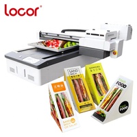Unterstützung 15cm Dicke Locor UV6090 A1 UV-LED-Flach bett drucker für Geschenk box Stift becher Flaschen Drucken DTG zum Bekleidungs drucker