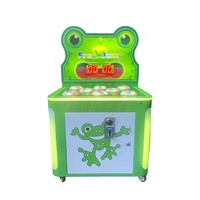 Machine de jeu Whack-a-Mole à monnayeur personnalisable, modèle grenouille, très demandée, équipement d'arcade pour centre commercial