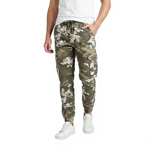 Service OEM Streetwear, logo de marque personnalisé, pantalon cargo pour homme, pantalon de mode, plusieurs poches, tissu camouflage imprimé - Product Image 1