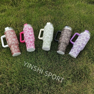 San valentino boccale isolato sottovuoto in acciaio inox con coperchio bottiglia personalizzata a doppia parete borraccia da viaggio con rivestimento in polvere G - Product Image 2