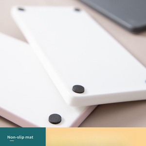 Bandeja de tocador de cerámica rectangular pequeña para encimera de baño y cocina, bandeja de jabón, juegos de baño - Product Image 3