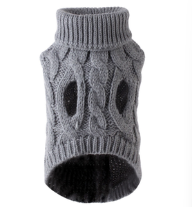 Venta caliente Otoño Invierno cálido Color sólido suave cachorro gatito perro ropa mascota suéter para perros y gatos - Product Image 4