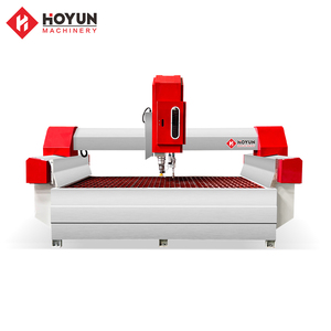 เครื่องตัดวอเตอร์เจ็ท CNC 5 แกนอเนกประสงค์ Hongyi พร้อมระบบ Hydrofinish ตัดได้ทั้งแบบ 2 มิติ/3 มิติ ในรูปแบบการตั้งค่าเดียว สำหรับ<span class=keywords><strong>งาน</strong></span>ตัดตามสั่งในโรงงาน - Product Image 5