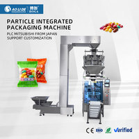 Machine d'emballage automatique VFFS pour bonbons gélifiés en sachet avec remplissage, emballage et étiquetage en gros