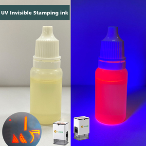 Gdlegend thân thiện với môi <span class=keywords><strong>UV</strong></span> vô hình Tem <span class=keywords><strong>Ink</strong></span>-Blue/xanh huỳnh quang an ninh đánh dấu cho tài liệu dập - Product Image 4