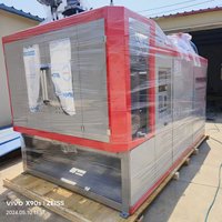 Machine de soufflage par extrusion pour la fabrication de réservoirs d'eau, machine de fabrication de bouteilles pour barils en plastique, station simple ou double
