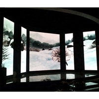 Panneaux LED géants d'intérieur pour scène, 7680Hz, P3.91, écran LED de location à assemblage sans soudure
