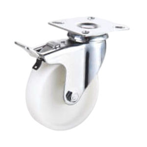 Roulettes en nylon de qualité supérieure à roulement lisse, les plus vendues pour lits médicaux, capacité de charge 50kg-120kg, 50mm/75mm/100mm/125mm - Product Image 3