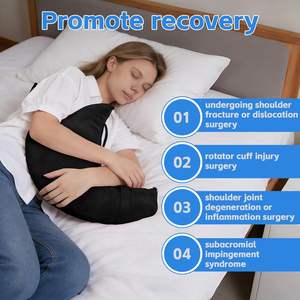 Post-Op Body Support Pillow with Pocket Soft Breathable Side-Sleep Arm <b>Pad</b> Ergonomic Therapy Removable Machine Washable - Product Image 3