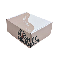 Impression personnalisée couleur emballage carton mensuel avion boîte d'avion expédition boîtes d'abonnement alimentaire avec logo personnalisé