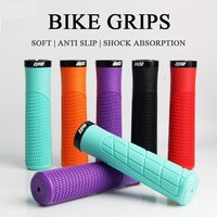 Puños de Manillar ODI de Goma Suave con Bloqueo y Amortiguación para Bicicleta de Montaña y Carretera, Cubiertas de Manillar de Nylon