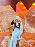 Rose Floral Uni Tricot Foulard Crêpe Chapeau Modal Plissé Satin Coton Soie Viscose Long Style Ethnique Tie-Dye Numérique Numérique