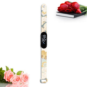 Montre numérique LED sportive à impression de dessins animés 2025, montre électronique pour enfants, étudiants, mode, enfants, étanche - Product Image 4