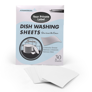 Làm Sạch Sâu Dùng Một Lần Rắn Món Ăn Tấm Xà Phòng Thân Thiện Với Môi Nhà Bếp Sạch Hơn OEM Món Ăn Xà Phòng Cho Máy Rửa Chén Bàn Rửa Chén - Product Image 5