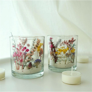 Kit de fabricación de velas de cera de gelatina transparente hecho a mano, 500g de cera de soja suave y dura para velas de cristal DIY, materiales para esculpir. - Product Image 3