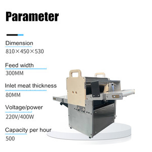 Equipo automático de corte de carne Máquina cortadora de carne fresca Máquina cortadora de cubos de carne de alimentos - Product Image 6