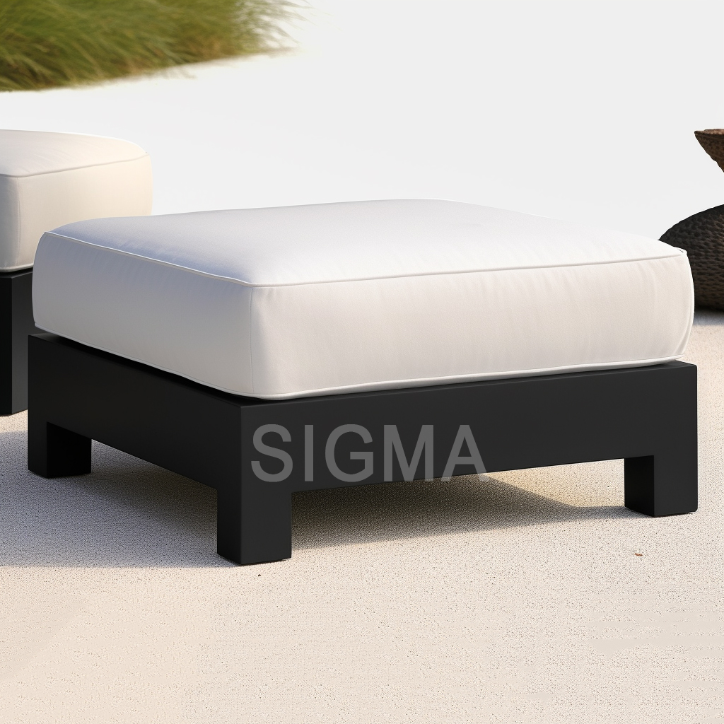 New Design Modern Furniture Outdoor Patio Furniture Deep Seating Aluminum Furniture Sofa Set