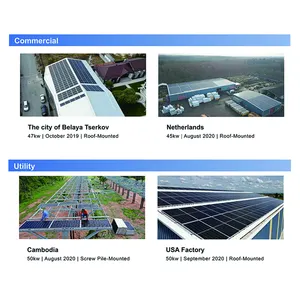 Maxbo 20 kW 20 kW 20 kW komplettes Off-Grid-Solarenergie system für Zuhause mit Solarpanels mit Batterie Backup-Solarstrom anlage