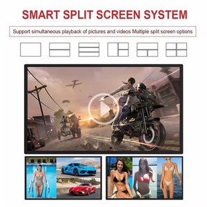 หน้าจอสัมผัส LCD แบบตั้งพื้นสำหรับใช้ในอาคาร OEM ป้ายโฆษณาดิจิทัลความละเอียดสูงรองรับ USB สำหรับร้านค้าปลีกกราฟิก - Product Image 3