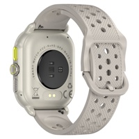 Montre connectée carrée Baiyimei P106206 AMOLED avec chargement magnétique, surveillance de la fréquence cardiaque et de l'oxygène sanguin, étanche et fonction d'appel
