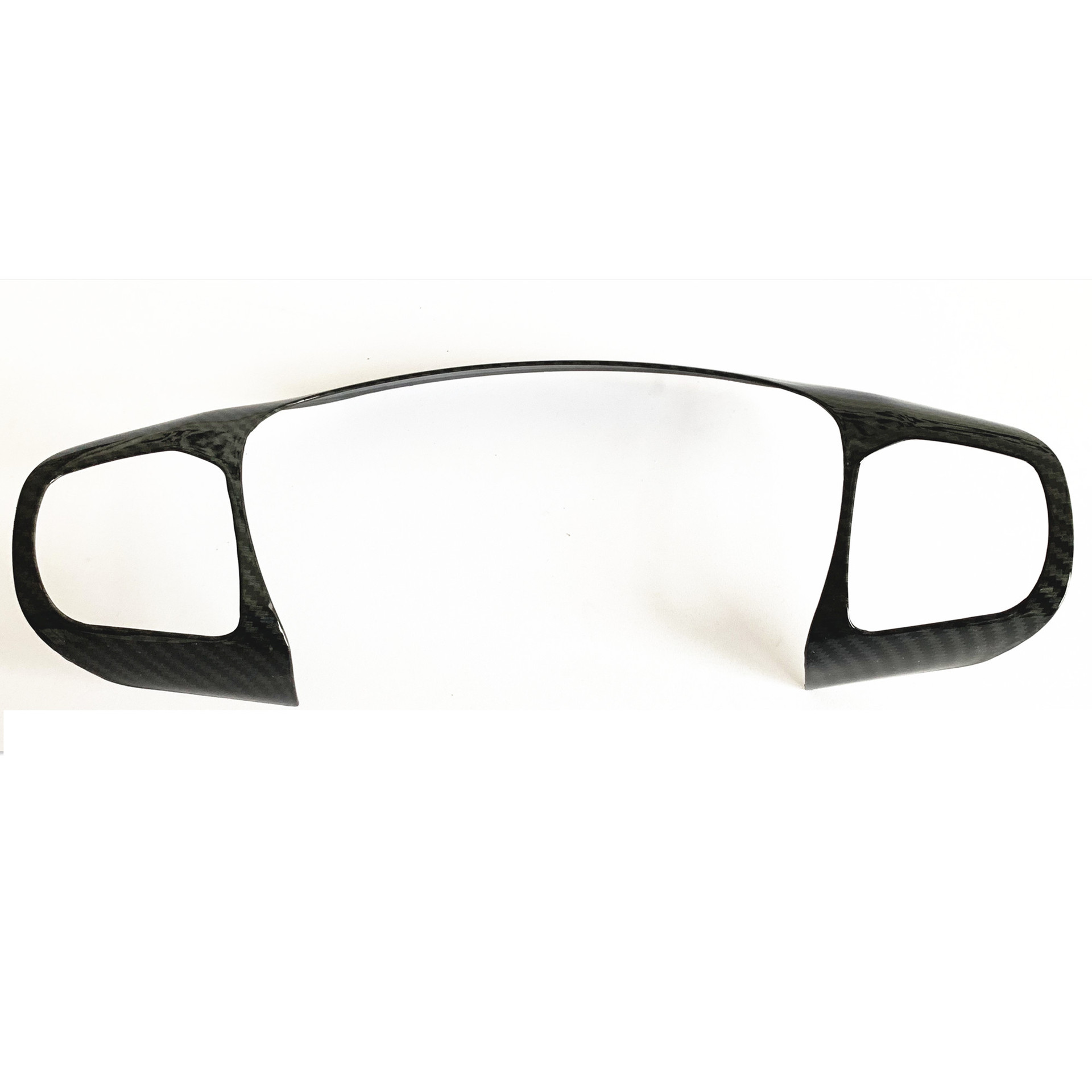 Gauche et droite grande fibre de carbone