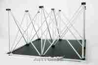 ACS tragbare 4 x4ft Aluminium Stage Riser Square DJ Stand Tisch Hochzeits veranstaltungen Outdoor Musik Band Drum Riser dekorative Verkauf