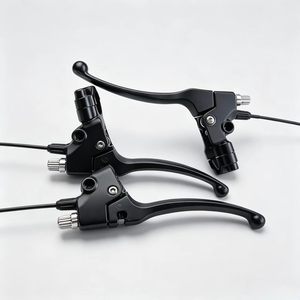 Pièces de levier de <span class=keywords><strong>frein</strong></span> de <span class=keywords><strong>vélo</strong></span> forgées sur mesure avec usinage CNC et finition anodisée pour guidon de VTT et système de freinage de <span class=keywords><strong>vélo</strong></span> de route - Product Image 1