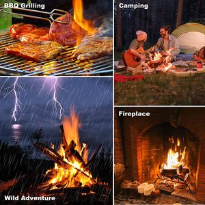Accessoires de <span class=keywords><strong>camping</strong></span> Offre Spéciale Ensemble allume-feu Équipement pour la randonnée en plein air Allume-feu - Product Image 5