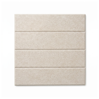 Panneaux acoustiques en feutre PET ignifuge en fibre de polyester 100% tissée, écologiques et absorbants le son, pour hôpitaux et maisons