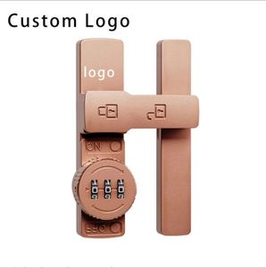 Custom Brand Heavy Duty <b>Barn</b> <b>Door</b> <b>Locks</b> with 90 and 180 Degree Sliding, Zinc Alloy, Perfect for Promos - Product Image 1