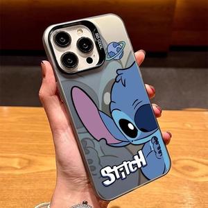 Funda rígida de PC para teléfono móvil con diseño de Stitch de dibujos animados, la más vendida, para <span class=keywords><strong>iPhone</strong></span> 17, 16 Pro, 15, 14, 13, 12, <span class=keywords><strong>Apple</strong></span> 11 Plus, <span class=keywords><strong>XS</strong></span> <span class=keywords><strong>Max</strong></span> - Product Image 2