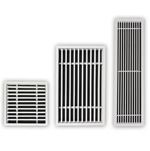 Griglie in alluminio bianco montaggio incasso <span class=keywords><strong>aria</strong></span> <span class=keywords><strong>condizionata</strong></span> sfiato ABS in plastica tipo ventilazione esterna registri griglie - Product Image 2