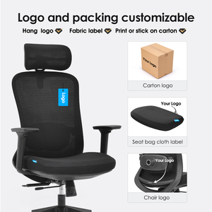 Mesa de Computadora para Oficina, Silla Ergonómica Moderna de Malla, Silla de Oficina Eléctrica con Masaje y Reposabrazos Ajustables, Muebles de Oficina - Product Image 6