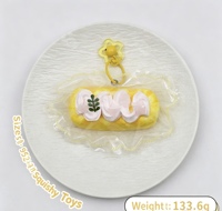 Mainan Baru Simulasi Makanan Buah Krim Bar Squishy Toys Silikon Food-grade Slow-rebound Penghilang Stres Mainan Fidget