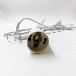 Vervangende E14 lamphouder met snoerschakelaar en stekker 1,8m wit schroeflampfitting voor hanglamp plafondlamp tafellamp reparatie doe-het-zelf - Product Image 5