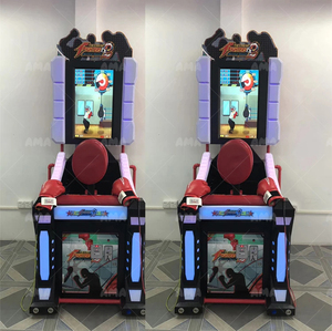 Console <span class=keywords><strong>de</strong></span> jeu d'arcade AMA avec écran LCD 32 pouces, fonctionnement à monnayeur, jeu d'entraînement <span class=keywords><strong>de</strong></span> <span class=keywords><strong>boxe</strong></span>, machine <span class=keywords><strong>de</strong></span> frappe, garantie 1 an (version <span class=keywords><strong>anglaise</strong></span>) - Product Image 5