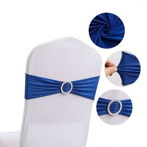 Banda Decorativa para Cubiertas de Sillas en 24 Colores, Venta al Por Mayor, Adecuada para Decoración de Sillas en Bodas, Banquetes y Fiestas - Product Image 3